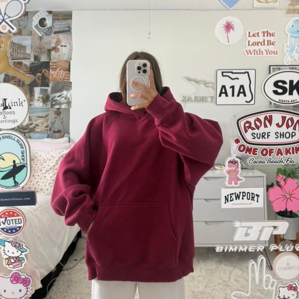 Aritzia Cozy Fleece Mega Fit Hoodie